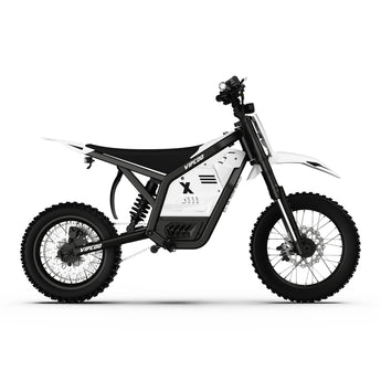 VIPCOO H2 Electric Dirt Bike for Teens – 3500W Power, 48V 23Ah Removable Battery, Hydraulic Suspension Off-Road E-Bike