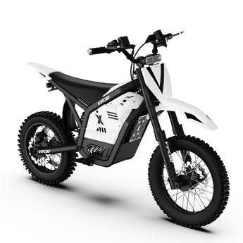 VIPCOO H2 Electric Dirt Bike for Teens – 3500W Power, 48V 23Ah Removable Battery, Hydraulic Suspension Off-Road E-Bike