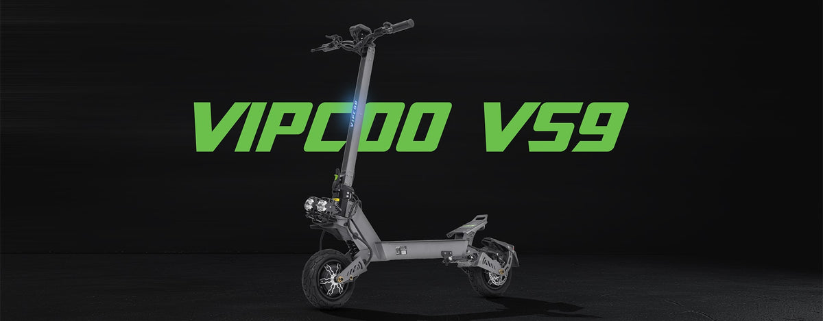 VIPCOO VS9 Dual Motor Electric Scooter | 3600W Off-Road | 40 mph ...