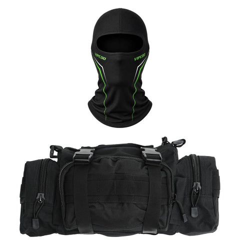 VIPCOO Storage Bag and Motorcycle Balaclava