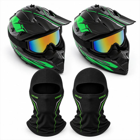 VIPCOO Helmet and Motorcycle Balaclava *2