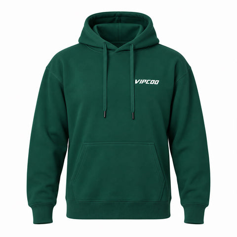VIPCOO Signature Logo Hoodie – Forest Green