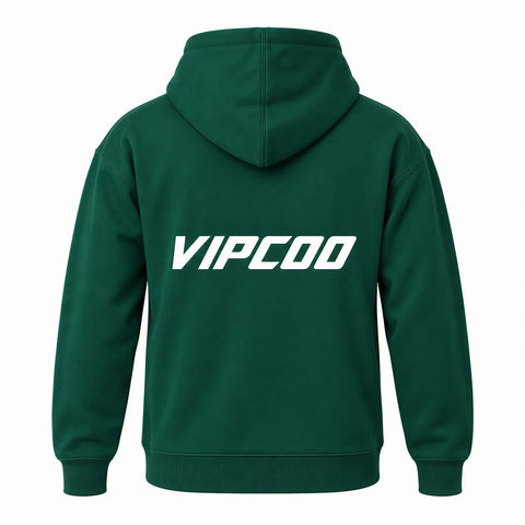 VIPCOO Signature Logo Hoodie – Forest Green